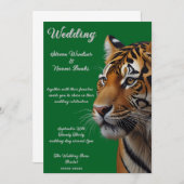 Majestic Elegance Wedding Einladung (Vorne/Hinten)