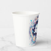 Majestic Elegante Dolphin Baby Dusche Pappbecher (Rechts)