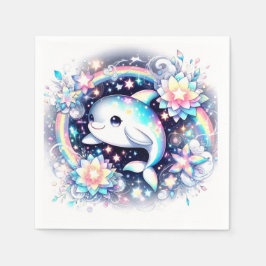 Majestic Elegante Dolphin Baby Dusche Serviette