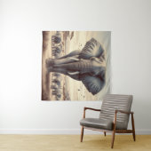 Majestic Elephant Herde Wandteppich (Beispiel (Horizontal))