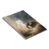 Majestic Elephant Notebook Notizblock (Rechte Seite)