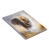 Majestic Elephant Splash-Notebook Notizblock (Rechte Seite)