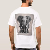 Majestic Elephant T-Shirt (Rückseite)