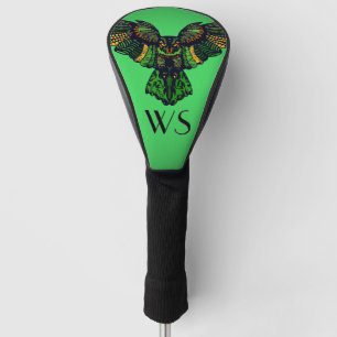 Majestic Emerald Owl Golf Headcover