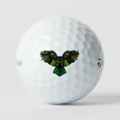 Majestic Emerald Owl Golfball (Vorderseite)