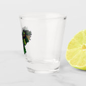 Majestic Emerald Owl Schnapsglas (Rechts)