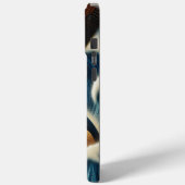 Majestic Encounter: Wal und Adler Case-Mate iPhone Hülle (Rückseite / Links)