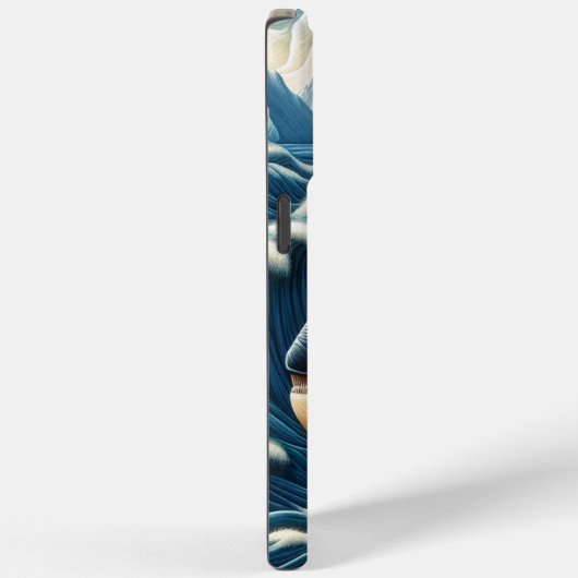 Majestic Encounter: Wal und Adler Case-Mate iPhone Hülle (Rückseite / Rechts)