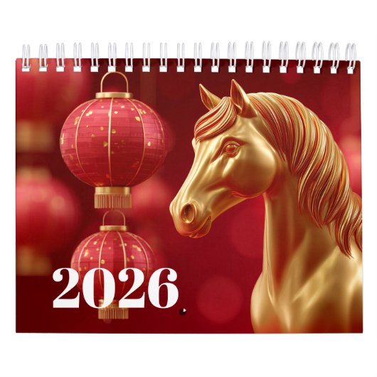 Majestic Equine Year 2026: Saison des Pferdes Kalender (Titelbild)