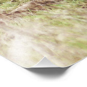 Majestic Fallow Buck Fotodruck (Ecke)