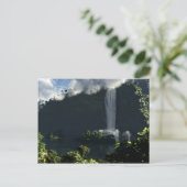 Majestic Falls Postkarte (Stehend Vorderseite)