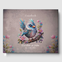 Majestic-Fantasy-Vogel sitzt auf einem Ast