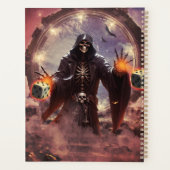 Majestic-Fantasy-Vogel sitzt auf einem Ast Planer (Rückseite)