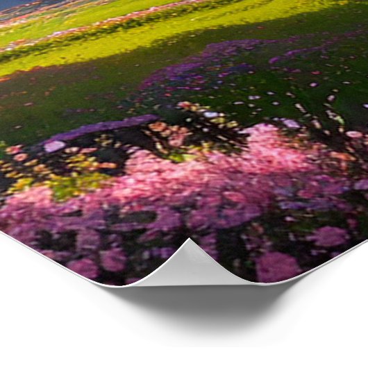 Majestic Ferngebirge Poster (Ecke)