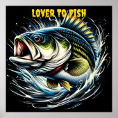 Majestic Fish: Das große Mouthed Wonder Poster (Vorne)