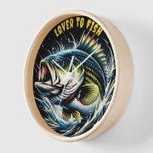 Majestic Fish: Das große Mouthed Wonder Uhr (Winkel)