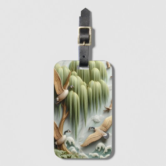 Majestic Flight Gepäckanhänger (Vorderseite Vertikal)