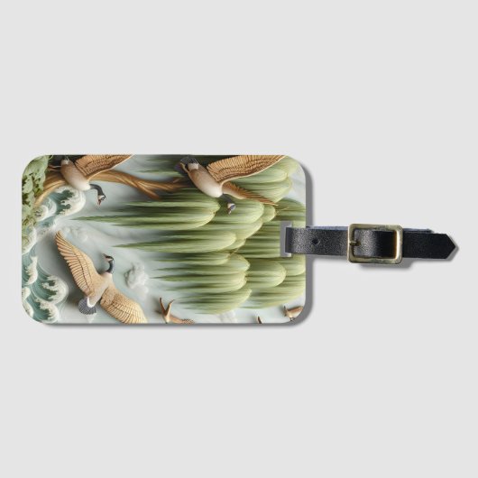 Majestic Flight Gepäckanhänger (Vorderseite (Horizontal))