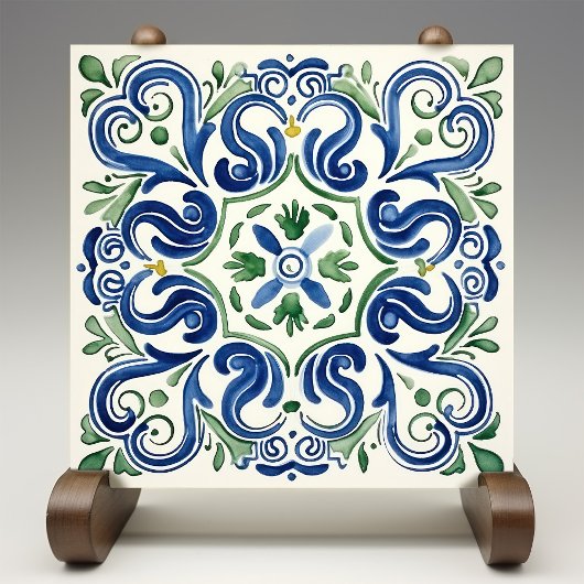 Majestic Floral Italien Medallion Sizilien Fliese