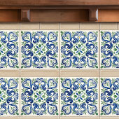 Majestic Floral Italien Medallion Sizilien Fliese