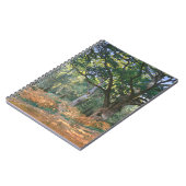 Majestic Forest Light Autumn Art Notebook Notizblock (Linke Seite)