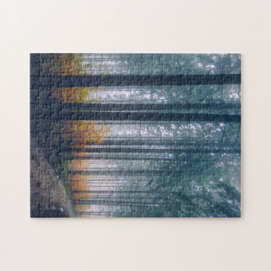 Majestic Forest Path Puzzle (Horizontal)