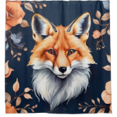 Majestic Fox Duschvorhang (Vorderseite)