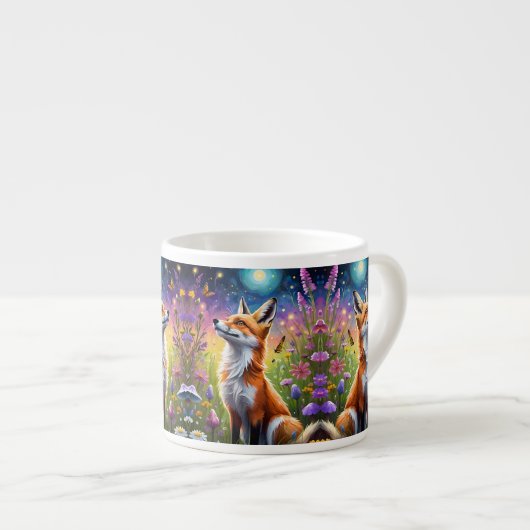 Majestic Fox Espressotasse (Vorderseite Rechts)