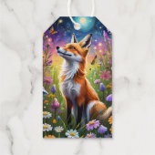 Majestic Fox Geschenkanhänger (Rückseite)