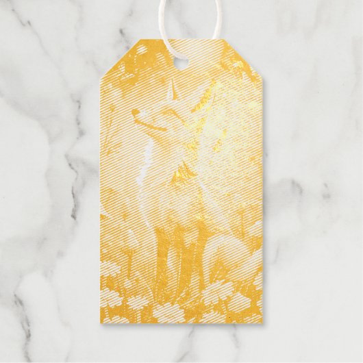 Majestic Fox Geschenkanhänger (Vorderseite)