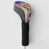 Majestic Fox Golf Headcover (angewinkelt)