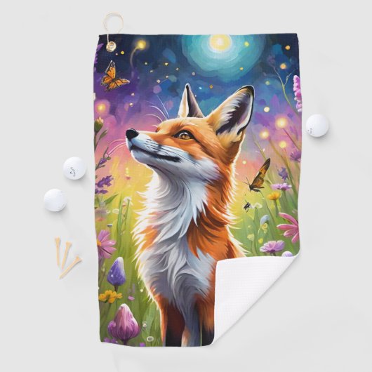 Majestic Fox Golfhandtuch (Insitu)