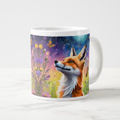 Majestic Fox Jumbo-Tasse (Vorderseite Rechts)