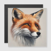 Majestic Fox Magnetkarte (Vorne/Hinten)