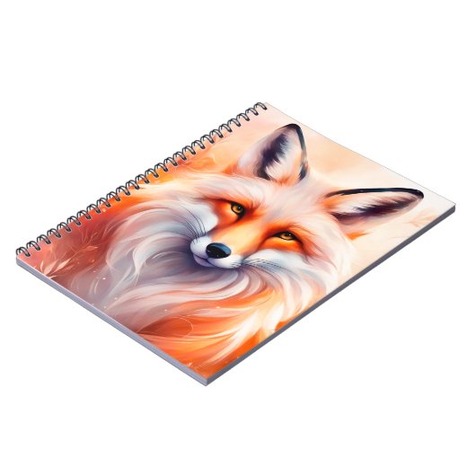 Majestic fox notizblock (Linke Seite)