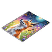 Majestic Fox Notizblock (Linke Seite)