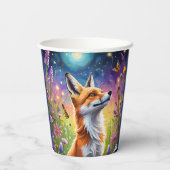 Majestic Fox Pappbecher (Rückseite)