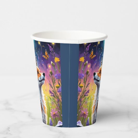 Majestic Fox Pappbecher (Rechts)