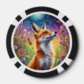Majestic Fox Pokerchips (Rückseite)