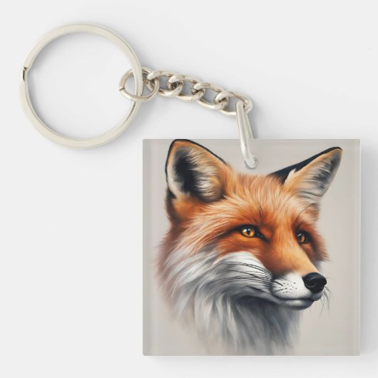 Majestic Fox Schlüsselanhänger (Vorderseite)