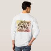 "Majestic Fusion: Centaur Flash" T-Shirt (Schwarz voll)