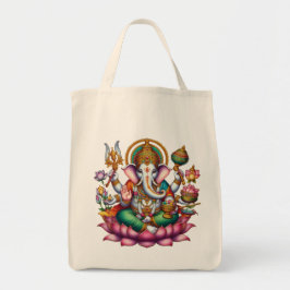 Majestic Ganesha Design Tragetasche