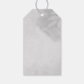 Majestic gefähred Gray Crowned Crane Geschenkanhänger (Rückseite)