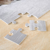 Majestic Giraffe in Schwarz-Weiß-Puzzle Puzzle (Seite)