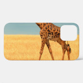Majestic Giraffe: Masai Mara Trockensaison Case-Mate iPhone Hülle (Rückseite (Horizontal))