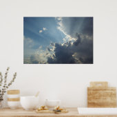 Majestic God Rays Poster (Küche)