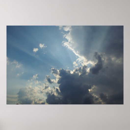 Majestic God Rays Poster (Vorne)