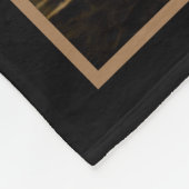 Majestic Gold Lion Fleecedecke (Ecke)