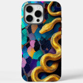 Majestic Gold Snake Case-Mate iPhone Hülle (Rückseite)