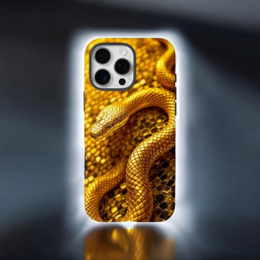 Majestic Gold Snake Case-Mate iPhone Hülle